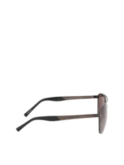 Atrakcyjne czarne okulary przeciwsłoneczne typu Aviator
