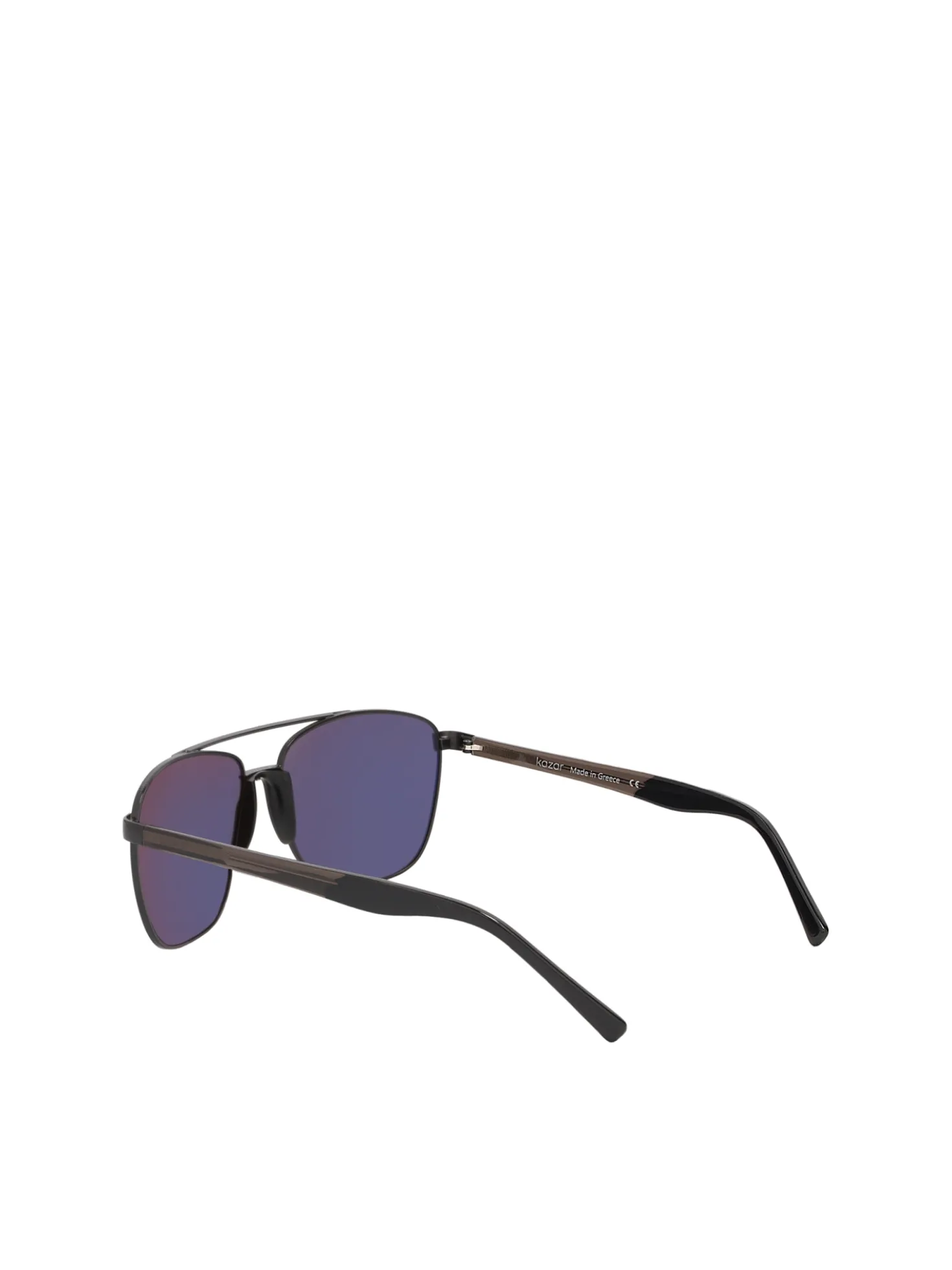 Atrakcyjne czarne okulary przeciwsłoneczne typu Aviator