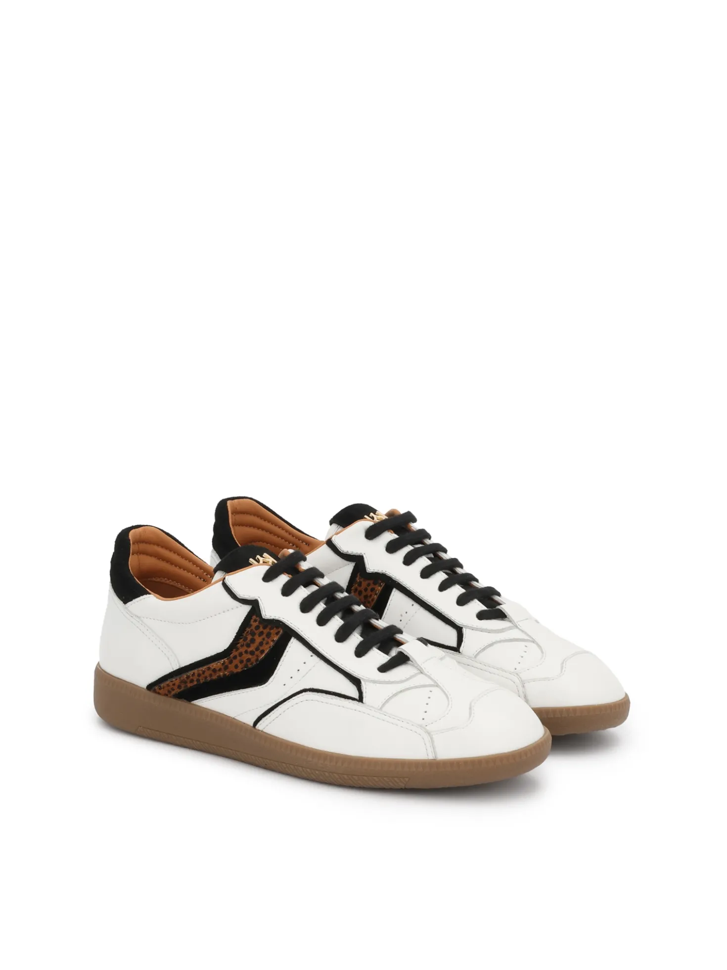 Awangardowe sneakersy ze zwierzęcym motywem