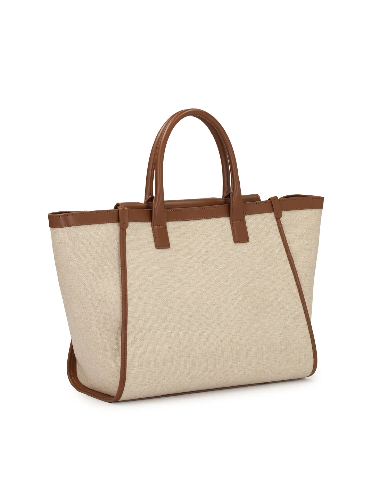Beżowa torebka z tkaniny Tote Bag