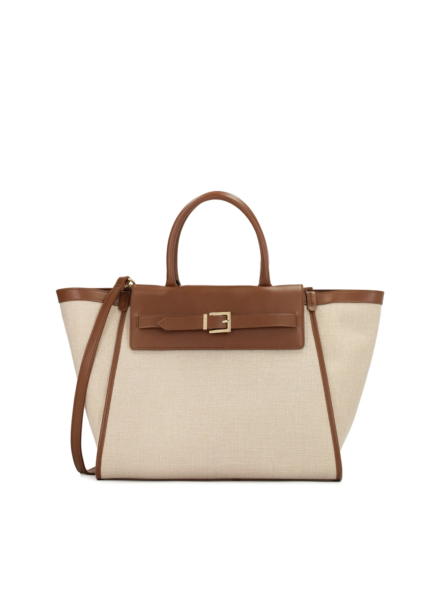 Beżowa torebka z tkaniny Tote Bag