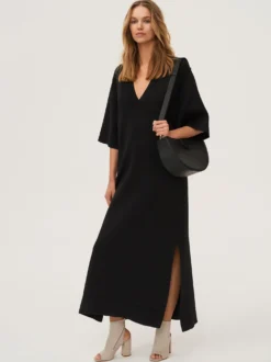 Beżowe botki peep toe damskie