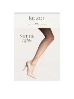 Beżowe matowe rajstopy 20 DEN