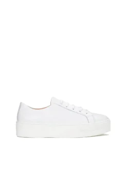 Białe sneakersy damskie