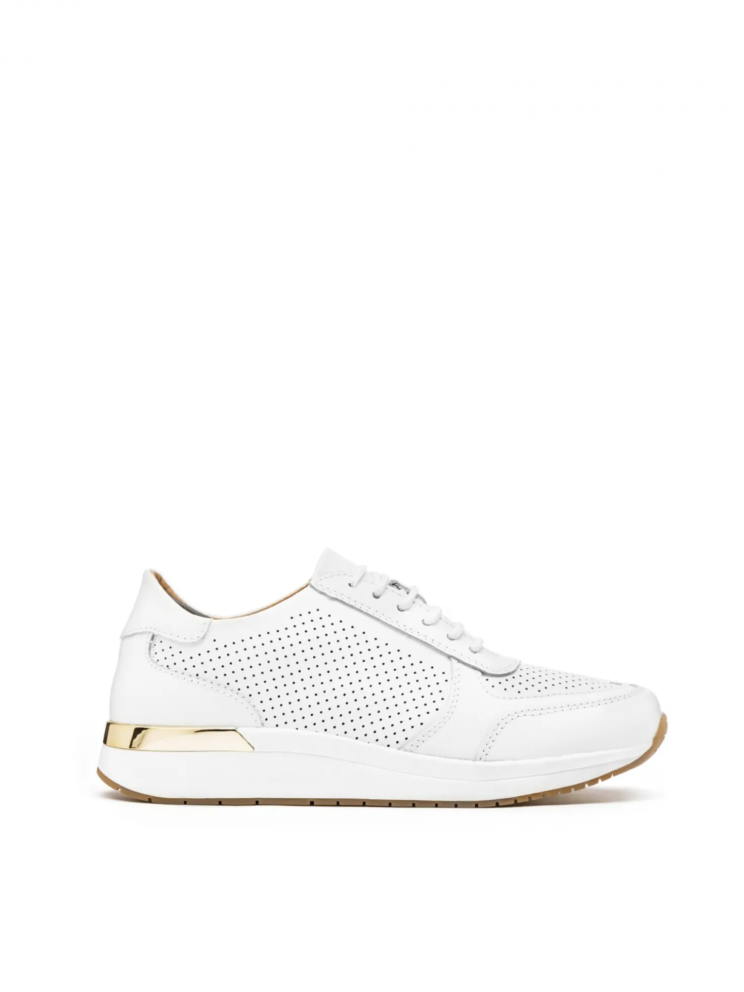 Białe sneakersy damskie
