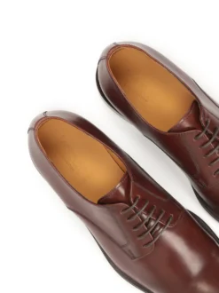 Brązowe eleganckie półbuty męskie z kolekcji limitowanej
