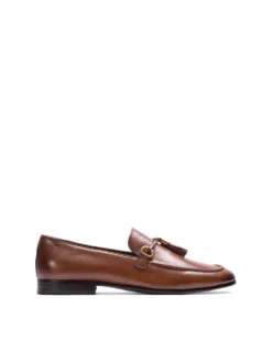 Brązowe loafersy męskie