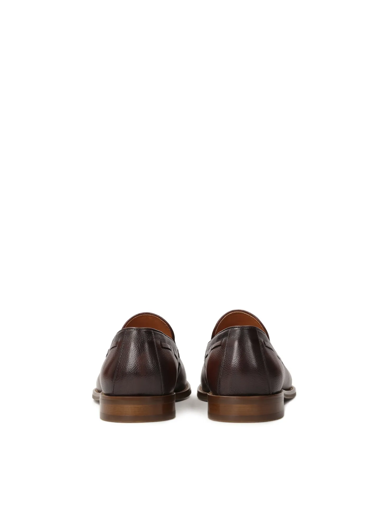 Brązowe loafersy z rzemykiem