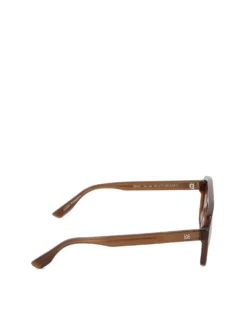 Brązowe okulary przeciwsłoneczne