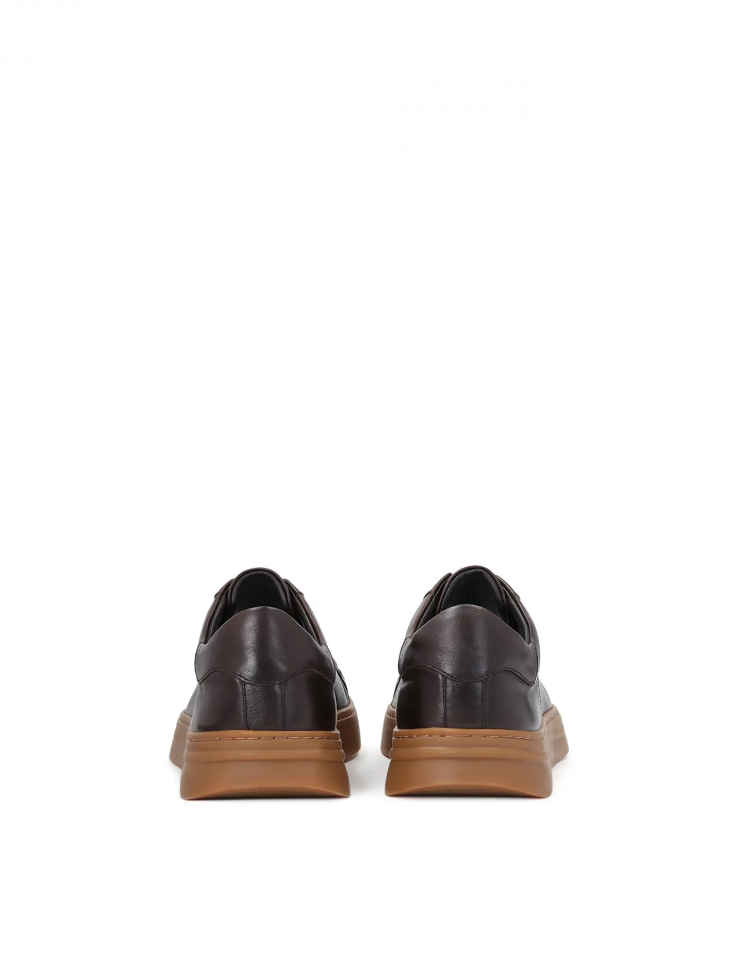 Brązowe sneakersy męskie