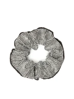 Błyszcząca gumka do włosów scrunchie