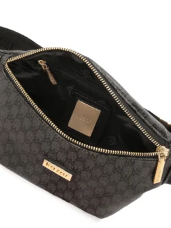 Czarna nerka w monogramy