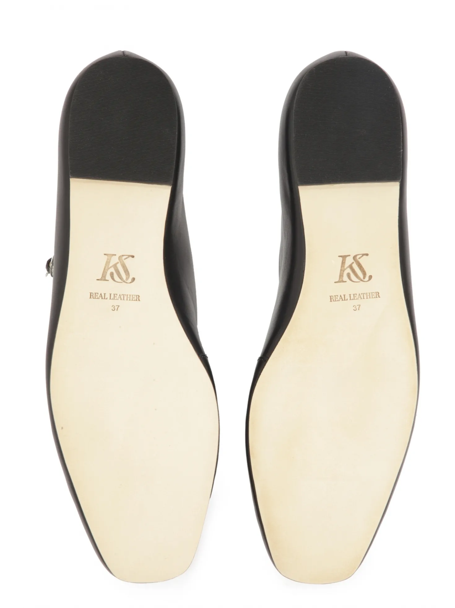 Czarne baleriny z kwadratowym noskiem
