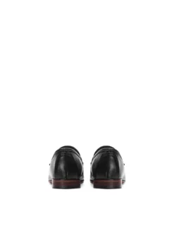 Czarne loafersy męskie