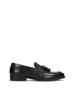 Czarne loafersy męskie