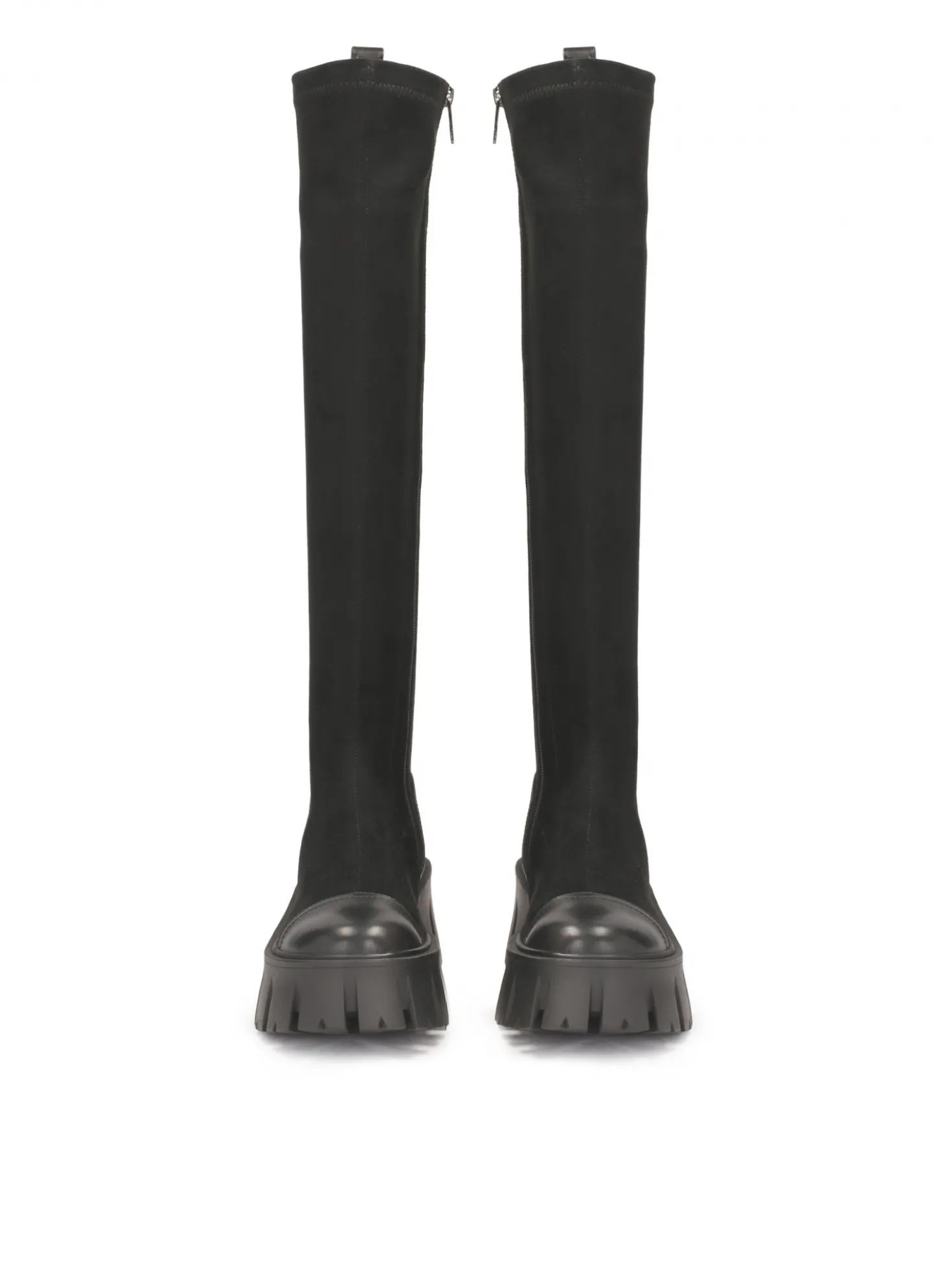 Czarne muszkieterki damskie