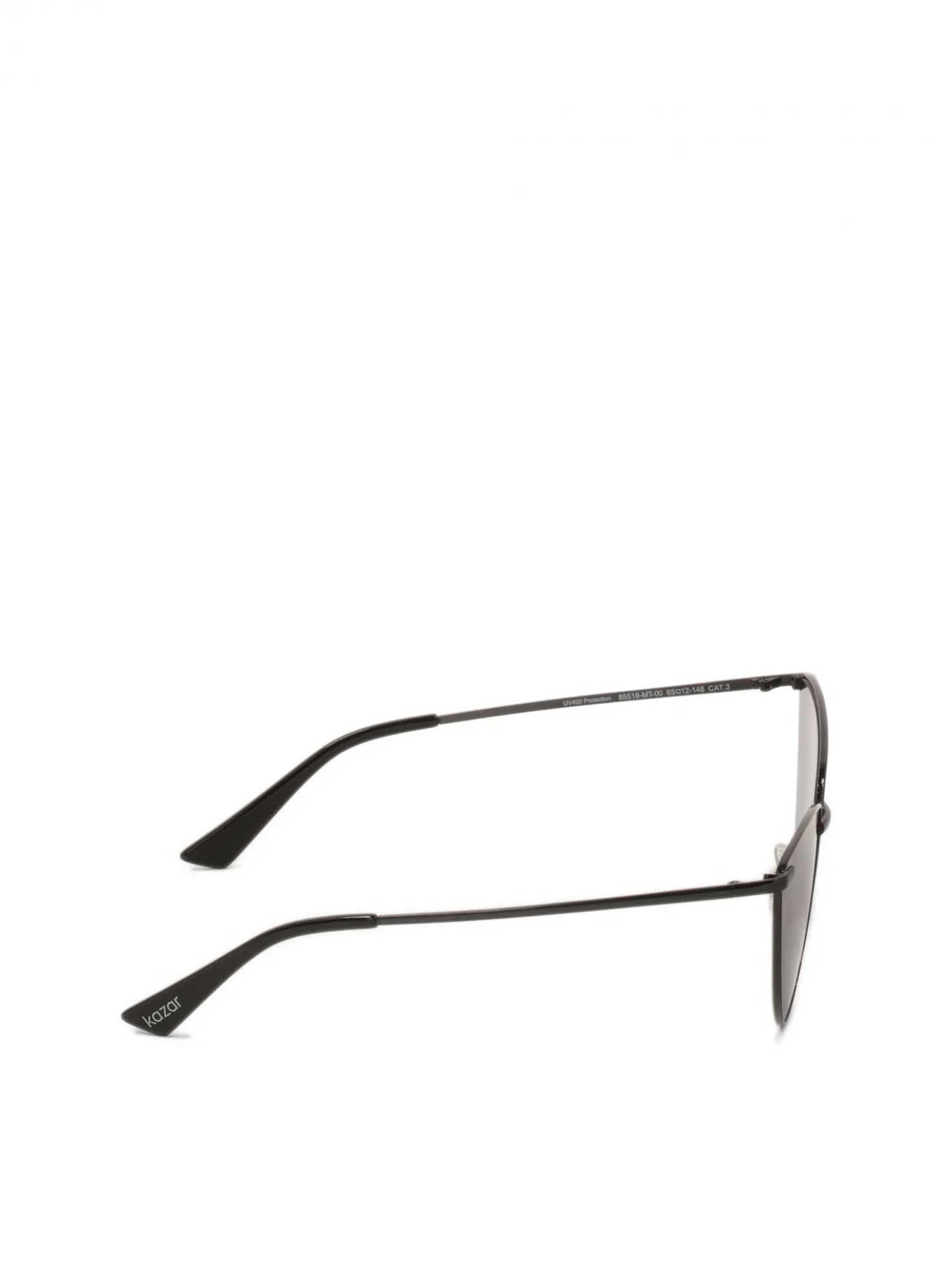 Czarne okulary z powłoką antyrefleksyjną