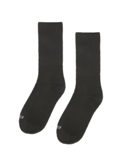 Czarne skarpety z domieszką kaszmiru