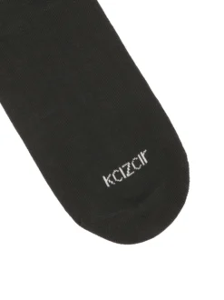 Czarne skarpety z domieszką kaszmiru