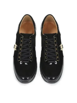 Czarne sneakersy damskie