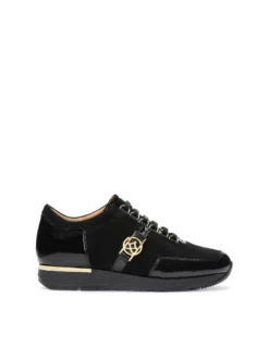 Czarne sneakersy damskie