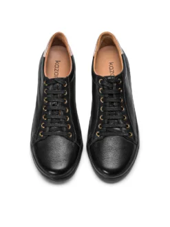 Czarne sneakersy damskie