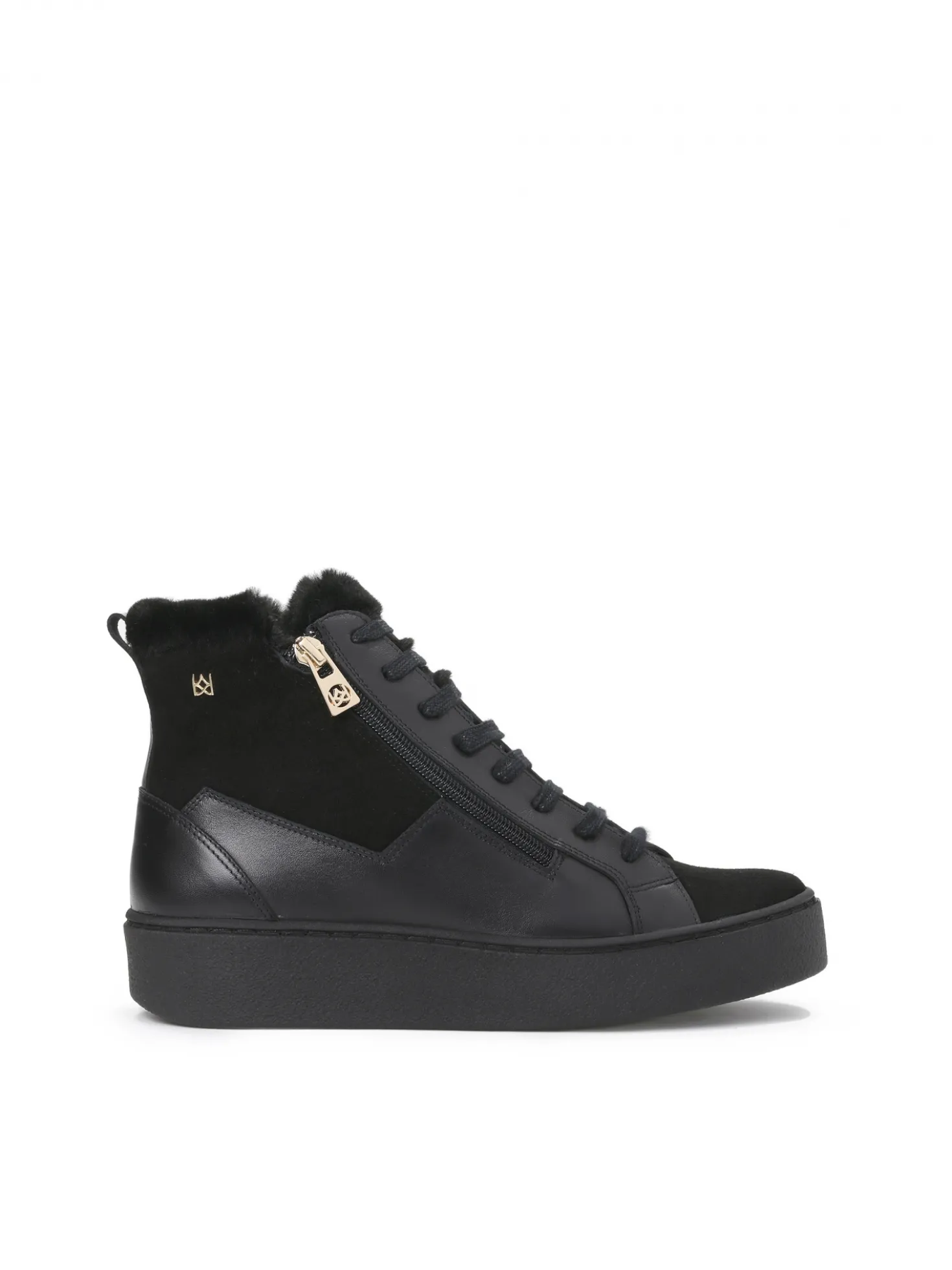 Czarne sneakersy damskie