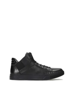 Czarne sneakersy męskie
