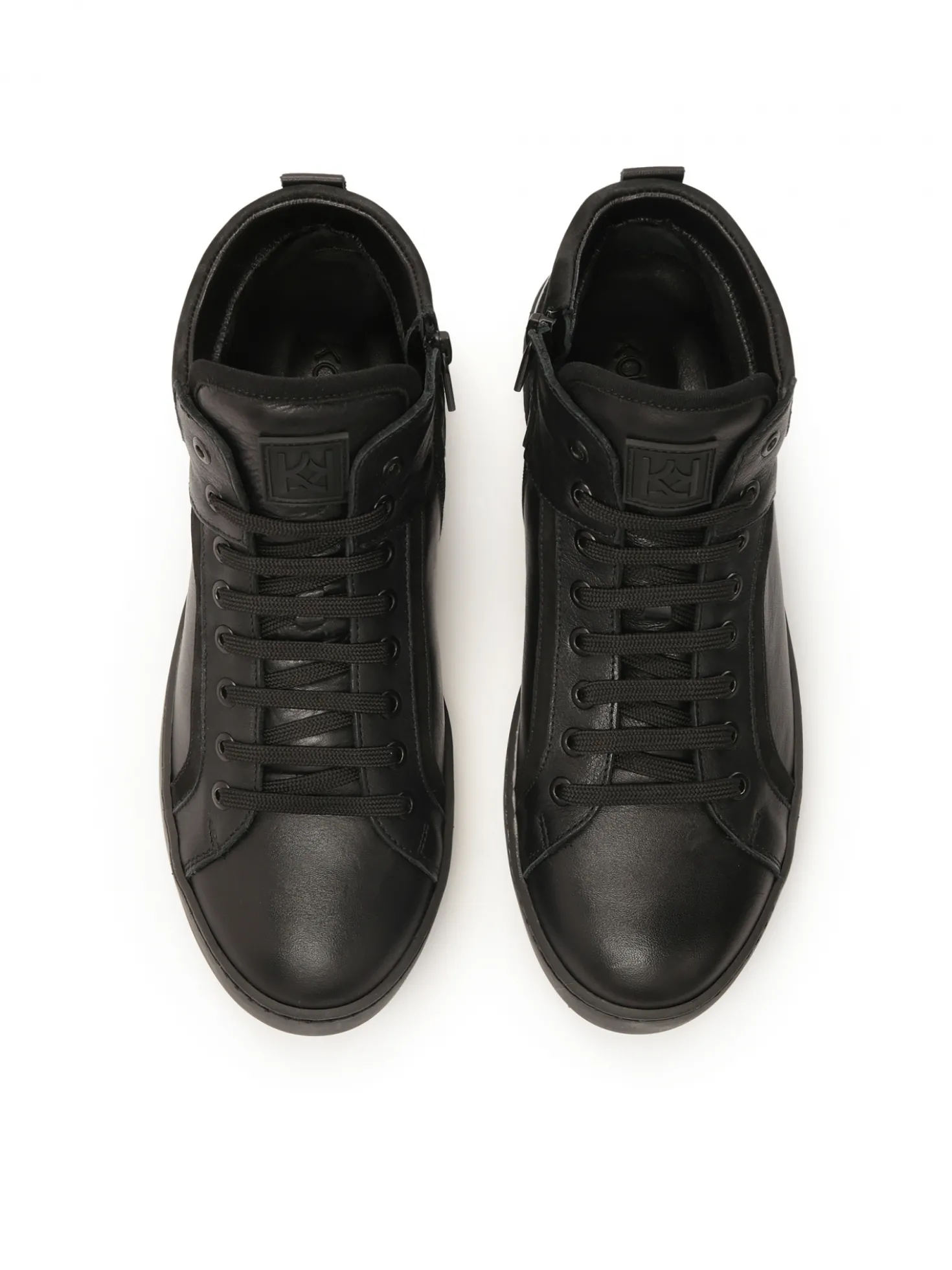 Czarne sneakersy męskie