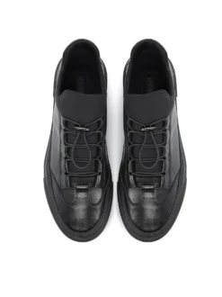 Czarne sneakersy męskie