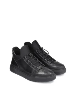 Czarne sneakersy męskie