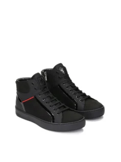 Czarne sneakersy męskie