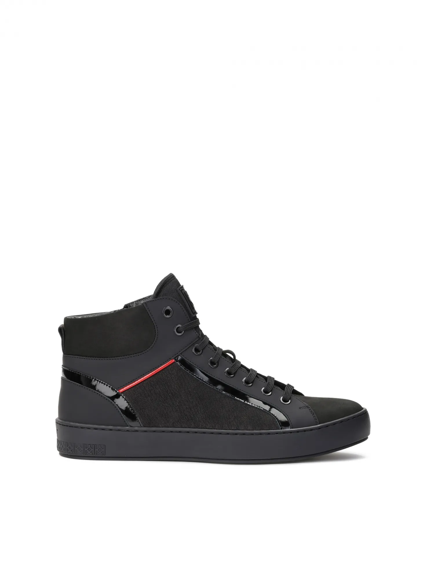 Czarne sneakersy męskie