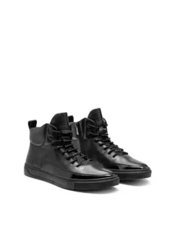 Czarne sneakersy męskie