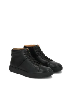 Czarne wysokie sneakersy