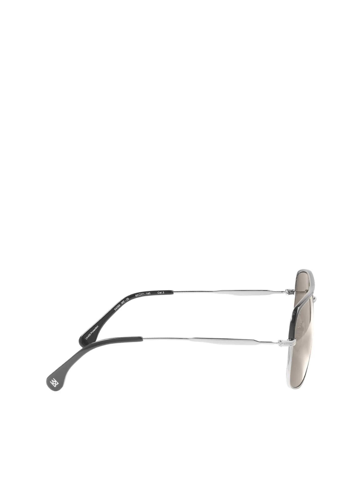 Czarno-srebrne okulary przeciwsłoneczne