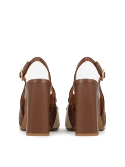 Czółenka slingback z nutą nowoczesnej elegancji