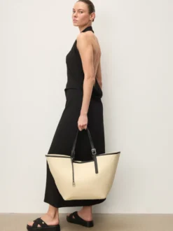 Duża shopperka z dodatkową torebką
