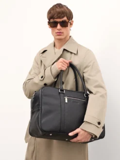 Elegancka skórzana torba podróżna
