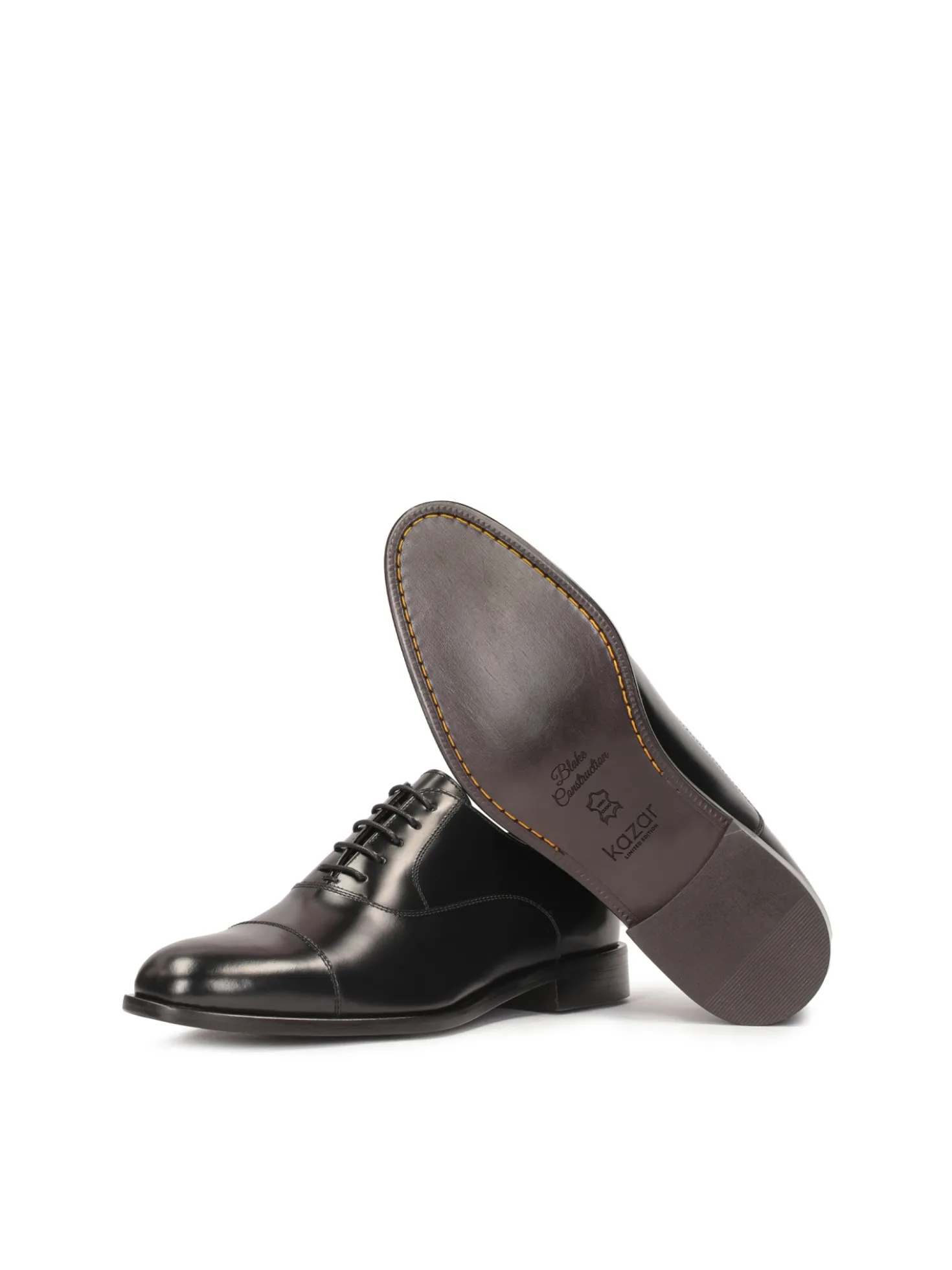 Eleganckie męski półbuty na skórzanej podeszwie Limited Edition