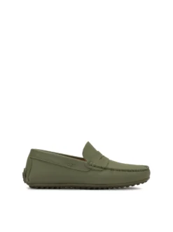 Khaki mokasyny męskie