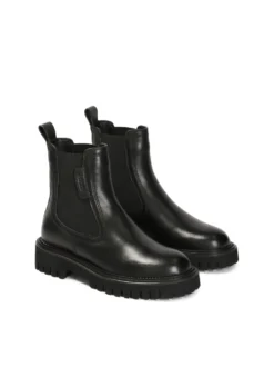 Klasyczne chelsea boots z licowej skóry