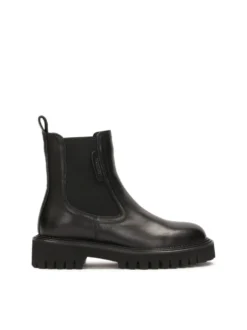 Klasyczne chelsea boots z licowej skóry