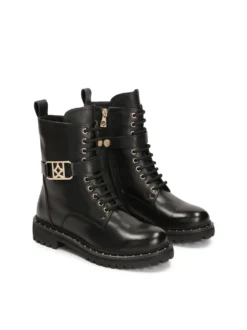 Klasyczne trzewiki z odpinanym paskiem