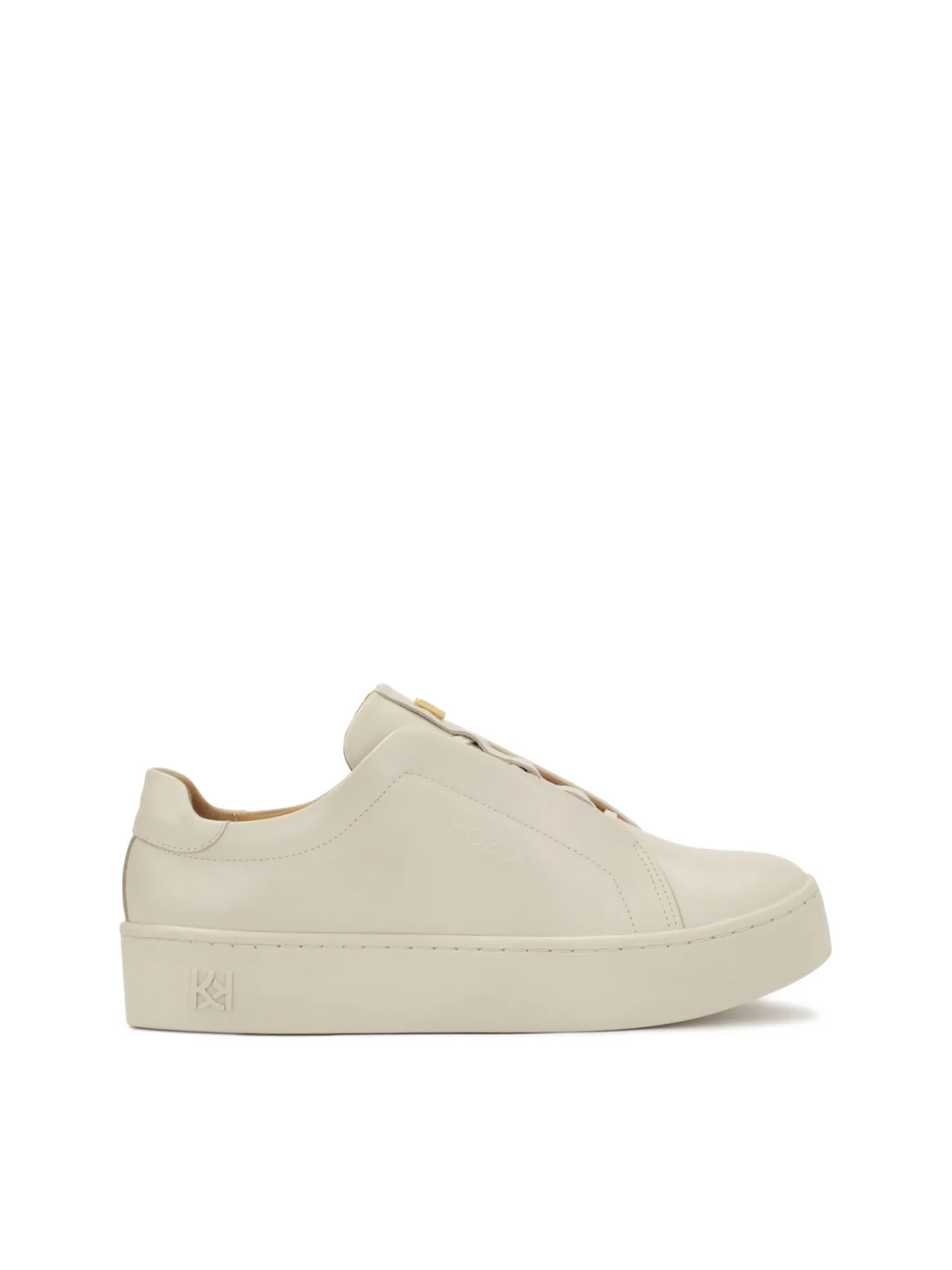 Komfortowe sneakersy na grubej podeszwie