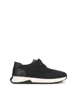 Miejskie sneakersy z tkaniny i skóry