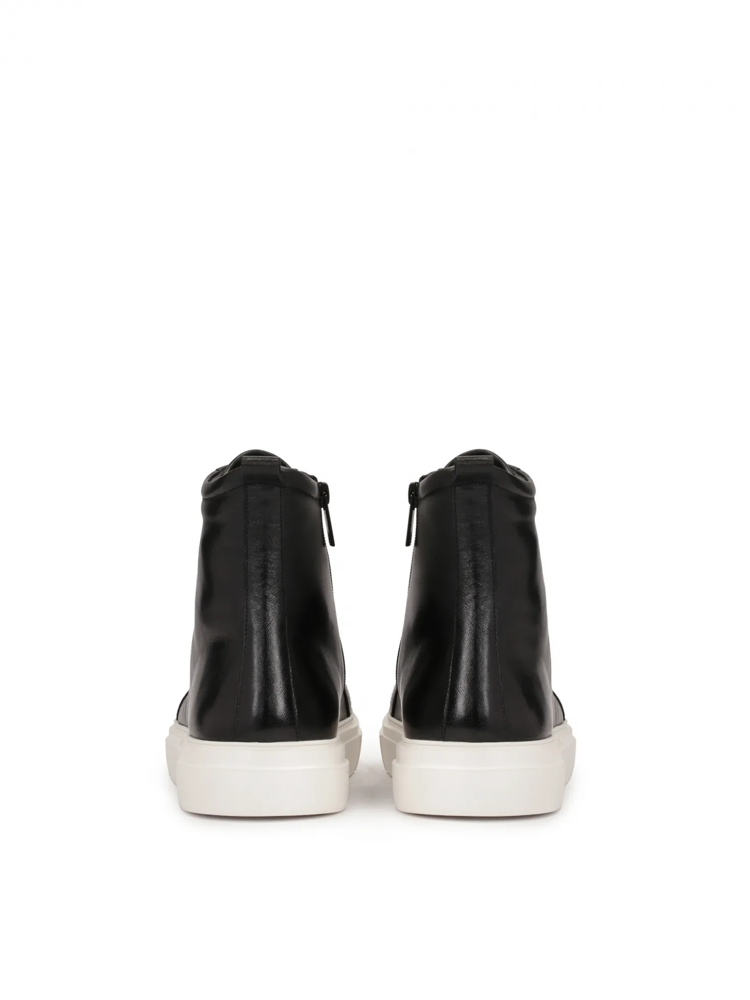 Minimalistyczne sneakersy męskie z wysoką cholewką