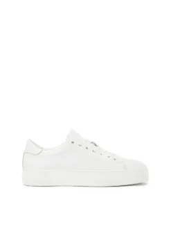 Minimalistyczne sneakersy w białym kolorze