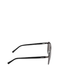 Męskie okulary przeciwsłoneczne z metalową ramką i podwójnym mostkiem