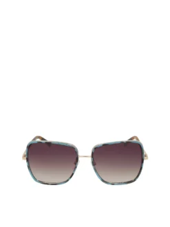 Multikolorowe okulary damskie